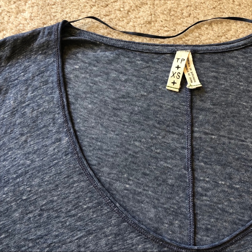 NWOT Free People Magic long sleeve layered tee - Picture 6 of 8